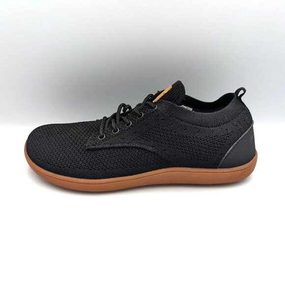 Relxfeet Men's 9 (43) Barefoot Sneakers Mesh Oxfords WIDE Toe Box Athletic Black - Picture 1 of 8